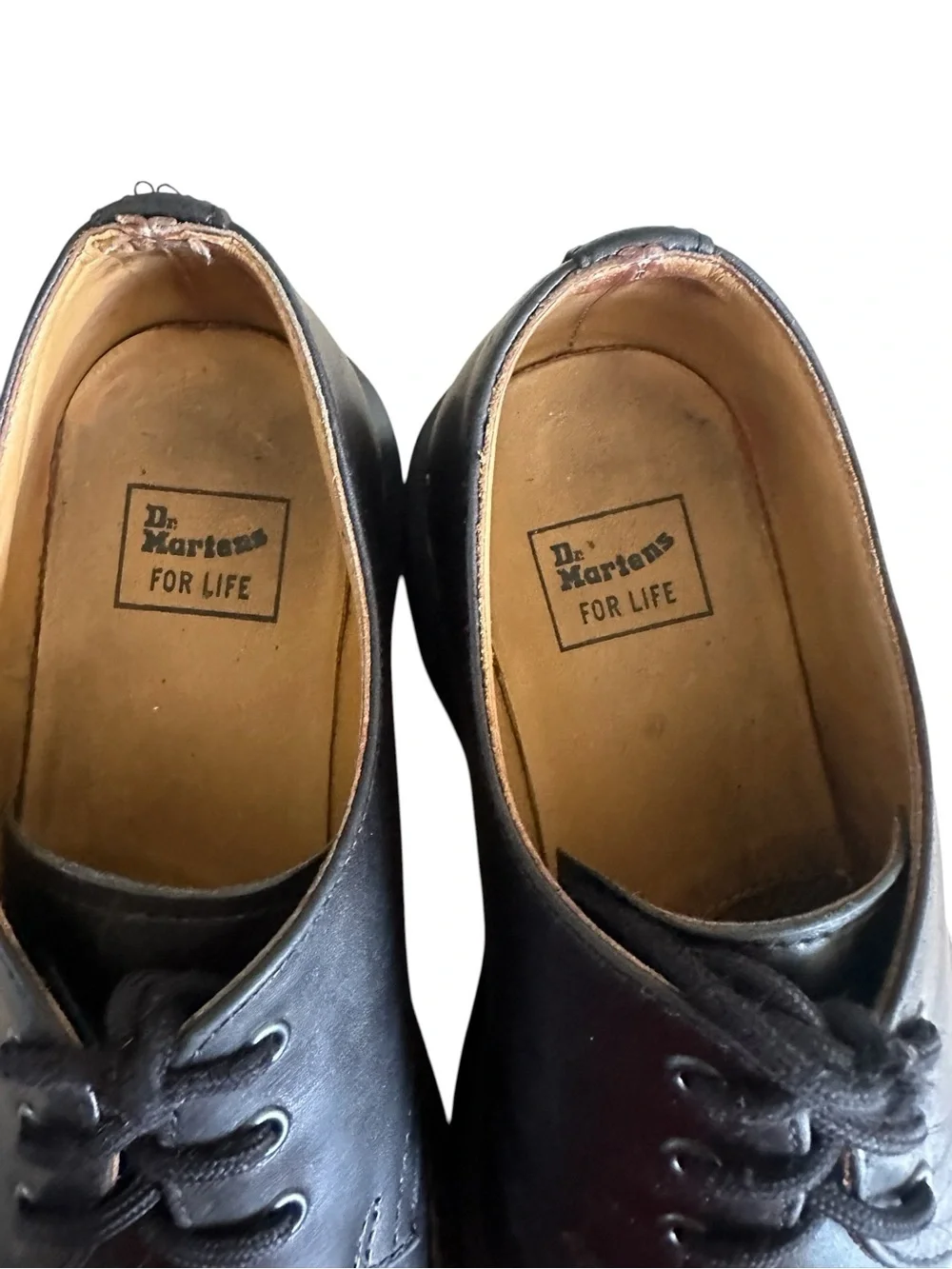 Dr. Martens For Life‎ 3 Eye Leather Derby Oxford Shoes Men's 8 Black 13377